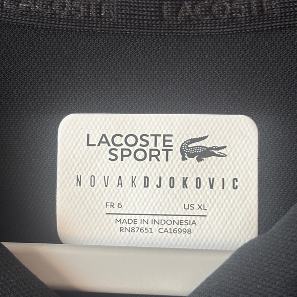 Lacoste Sport Novak Djokovic Polo - Picture 9 of 10